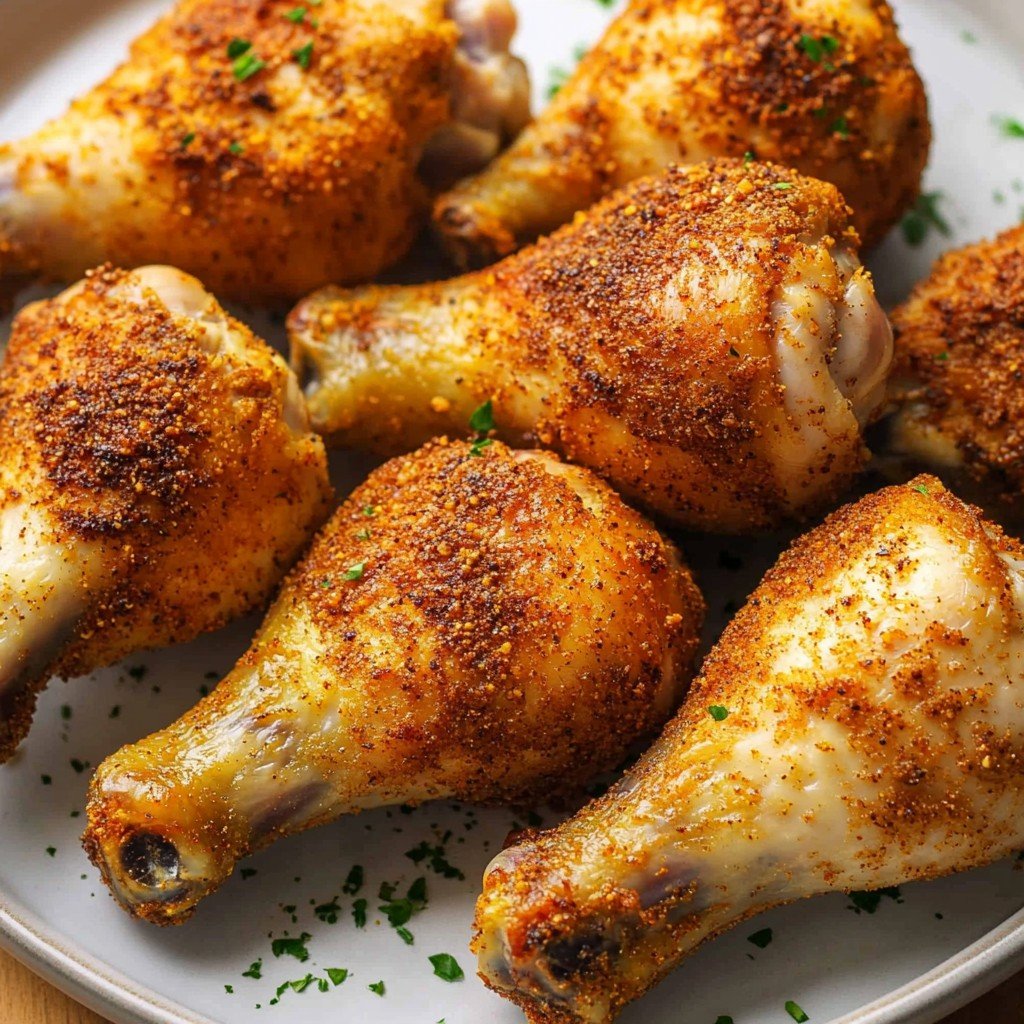 Crispy Oven-Baked Chicken Legs