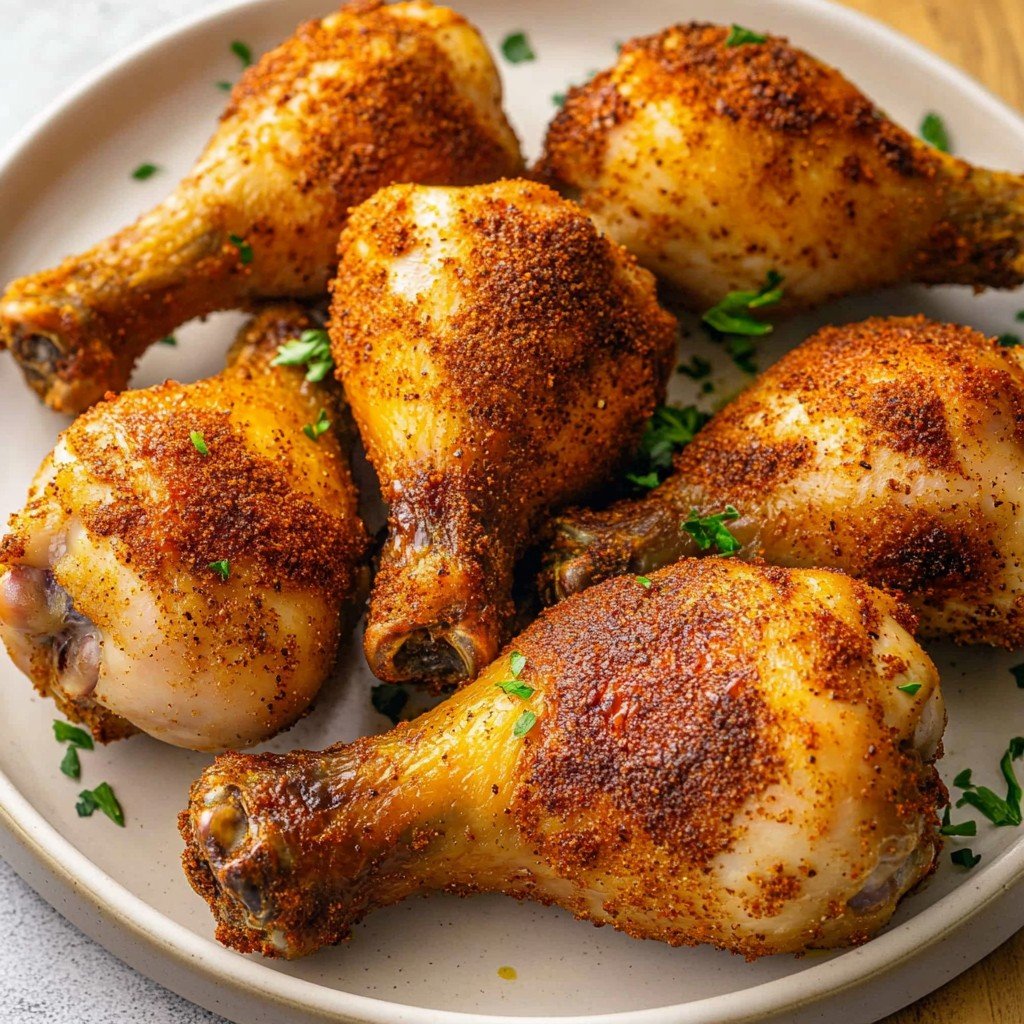 Crispy Oven-Baked Chicken Legs