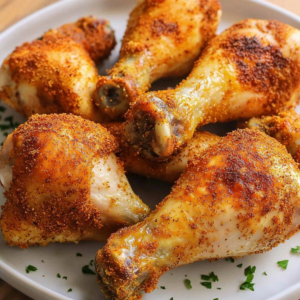 Crispy Oven-Baked Chicken Legs