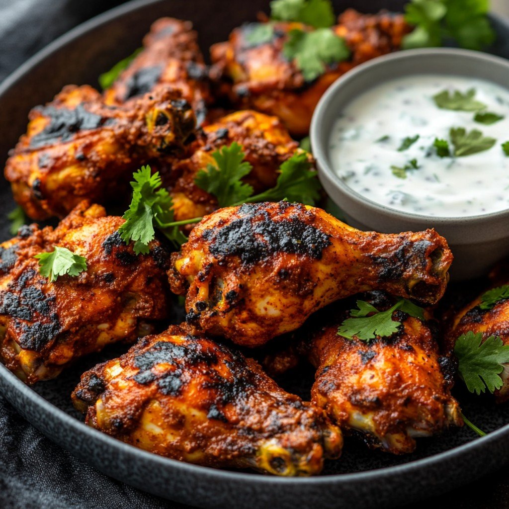 Crispy Tandoori Chicken Wings