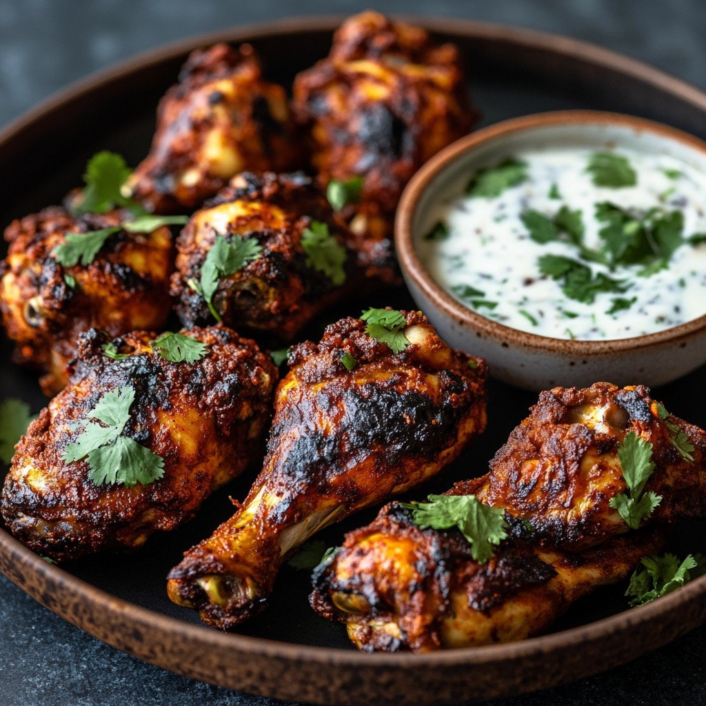 Crispy Tandoori Chicken Wings
