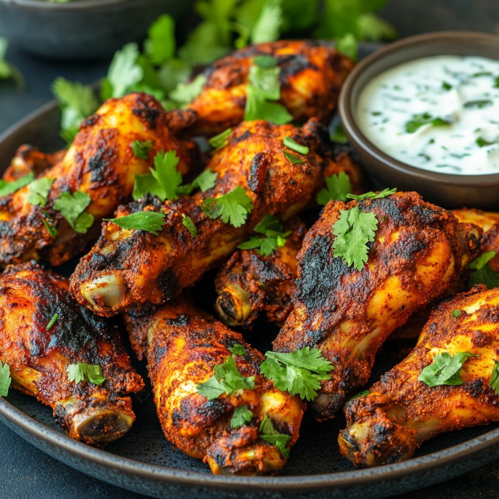 Crispy Tandoori Chicken Wings