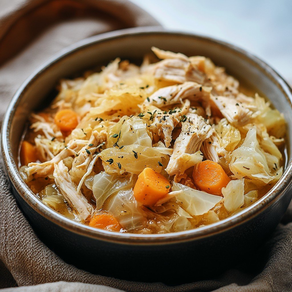 Crockpot Chicken and Cabbage