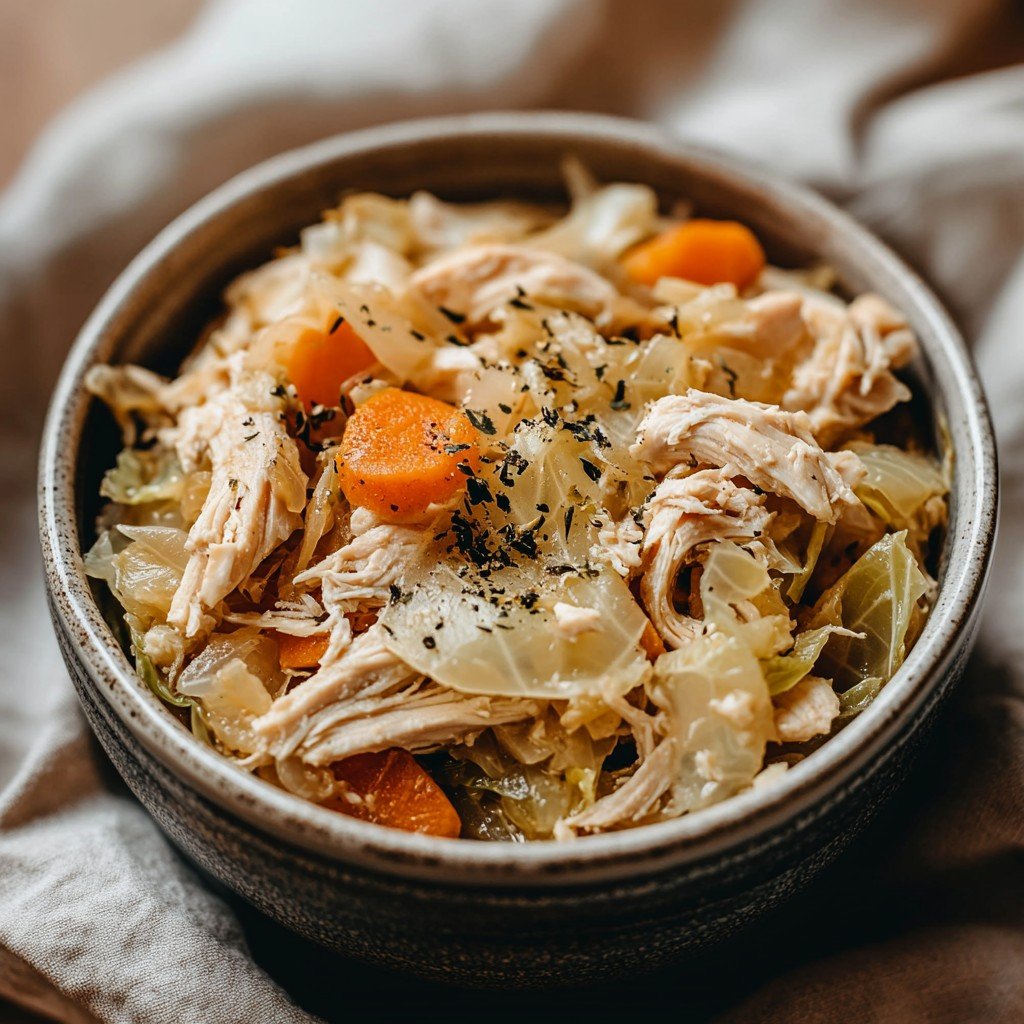 Crockpot Chicken and Cabbage