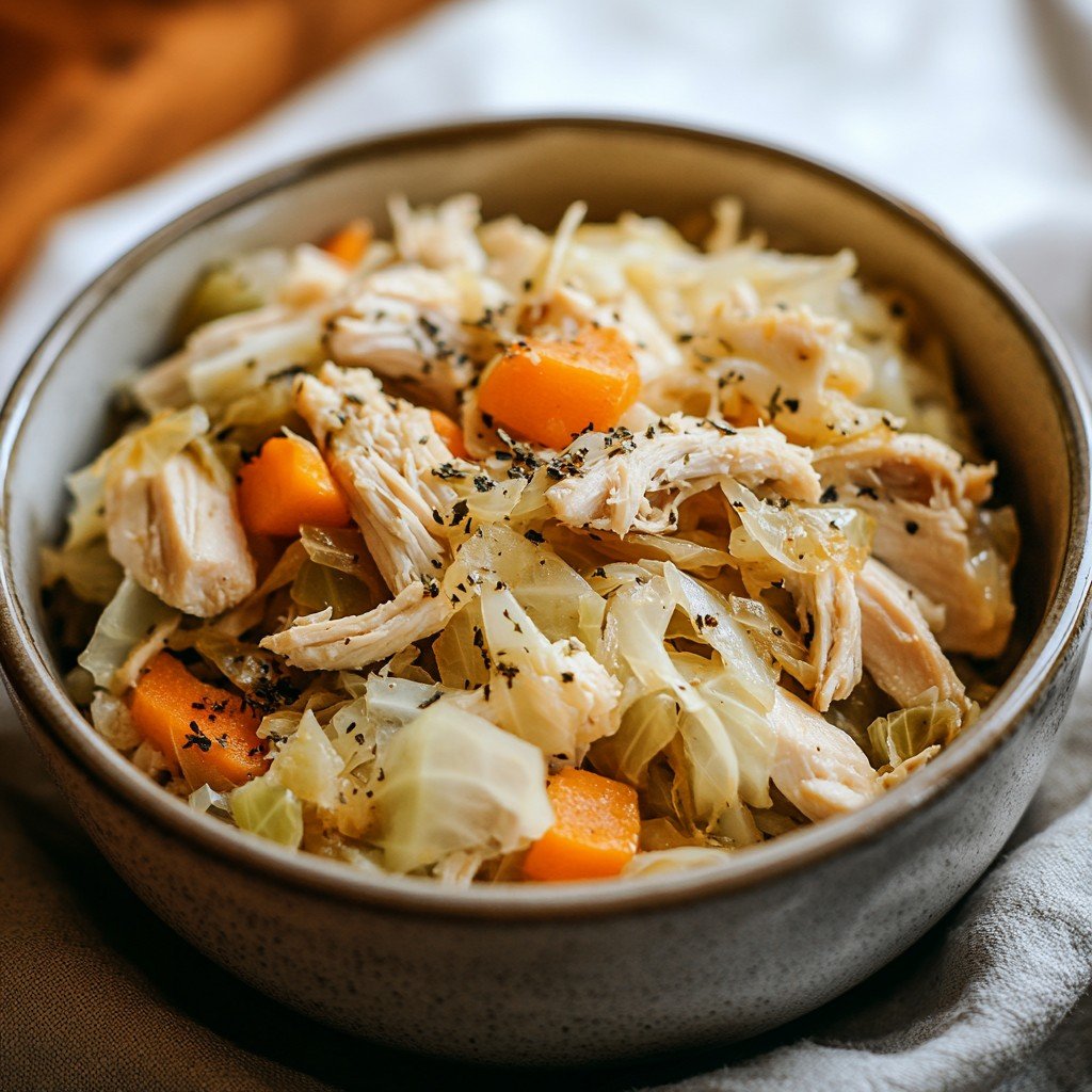 Crockpot Chicken and Cabbage