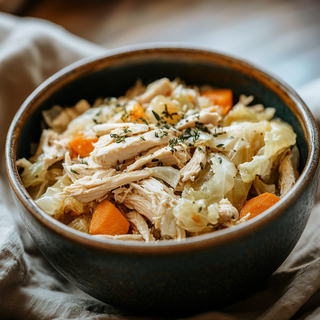 Crockpot Chicken and Cabbage