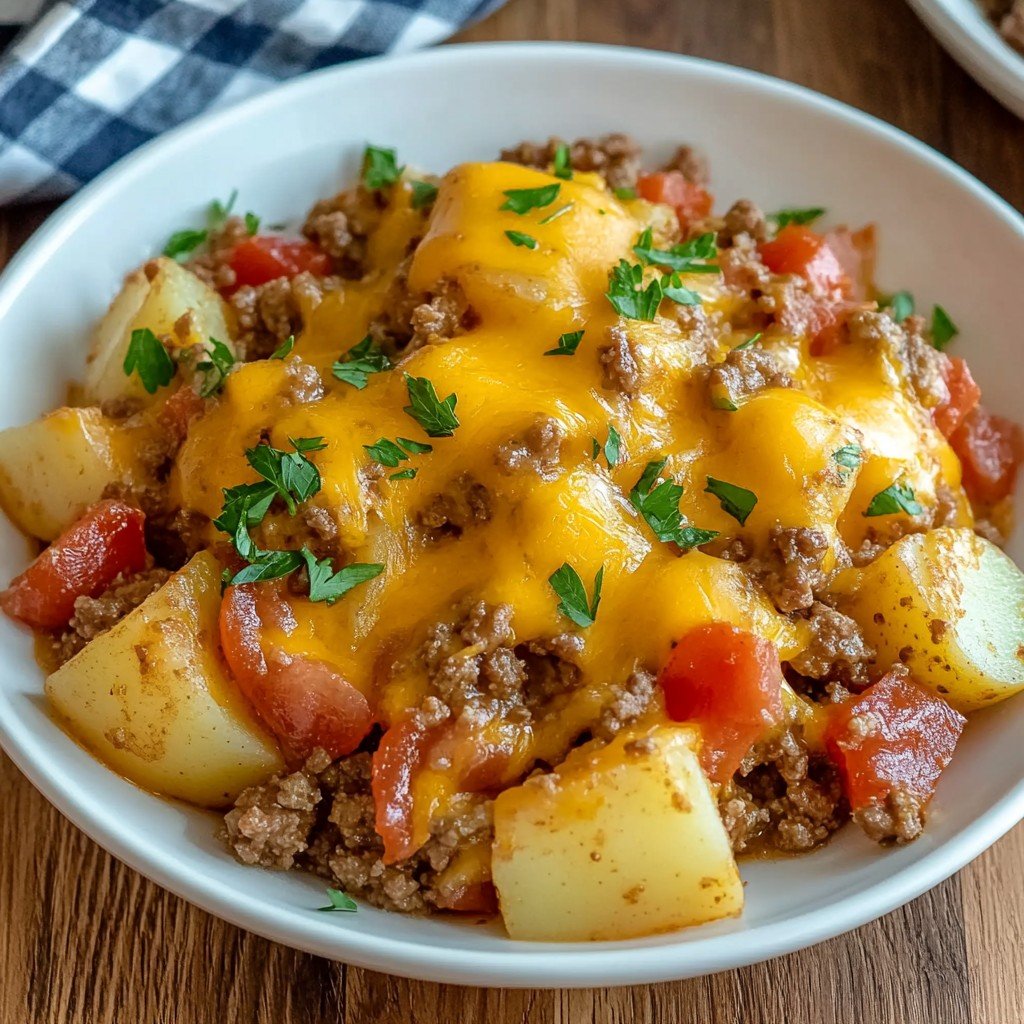 Crockpot Cowboy Casserole