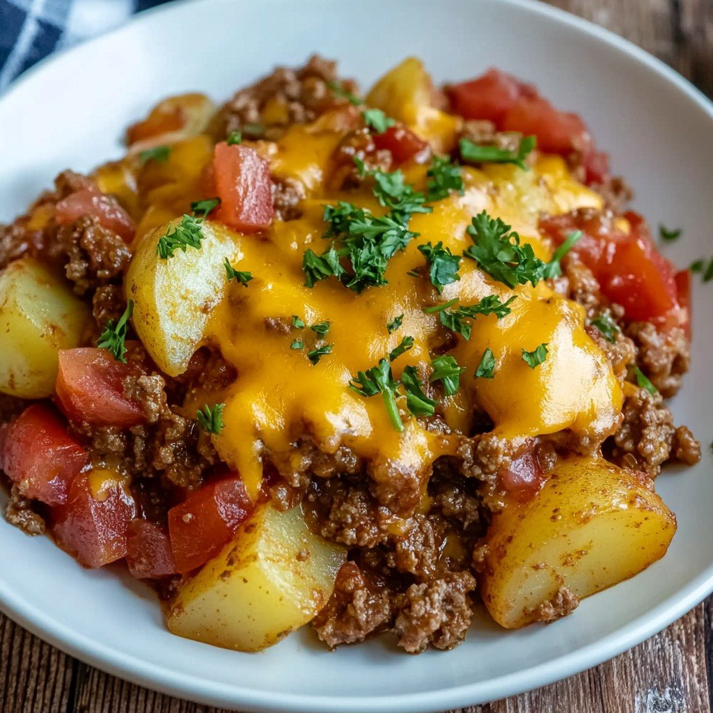 Crockpot Cowboy Casserole