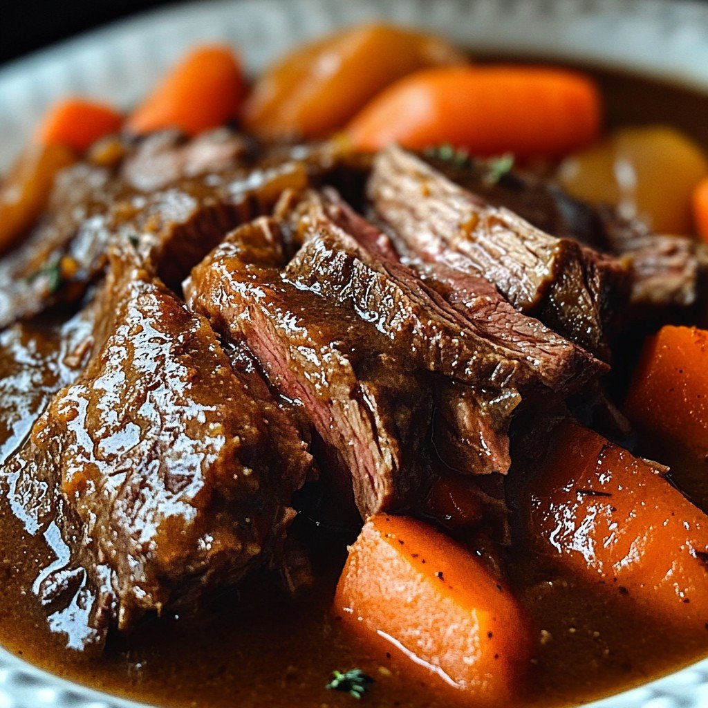 Crockpot Pot Roast with Gravy