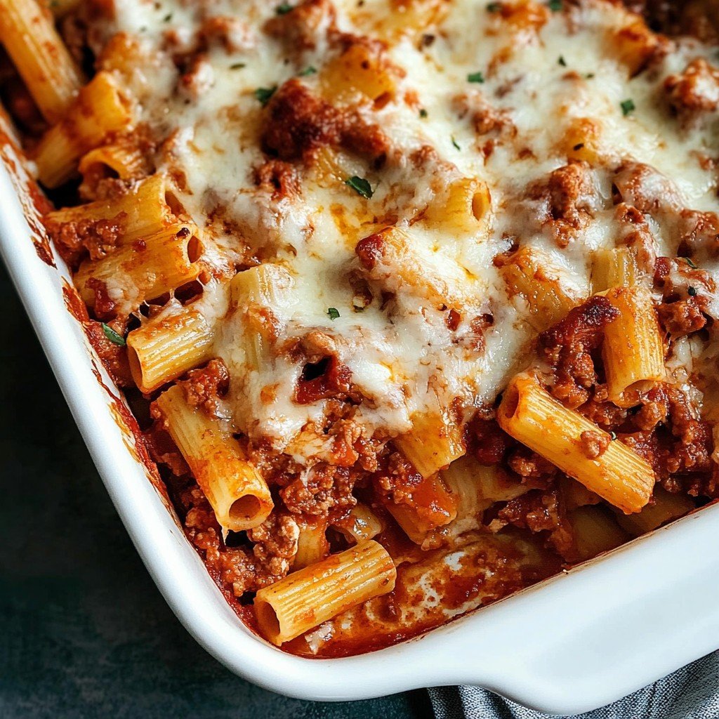 Easy 5-Ingredient Baked Ziti