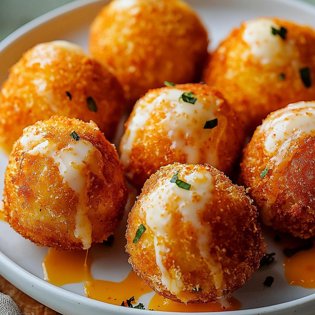 Easy Buffalo Chicken Bombs