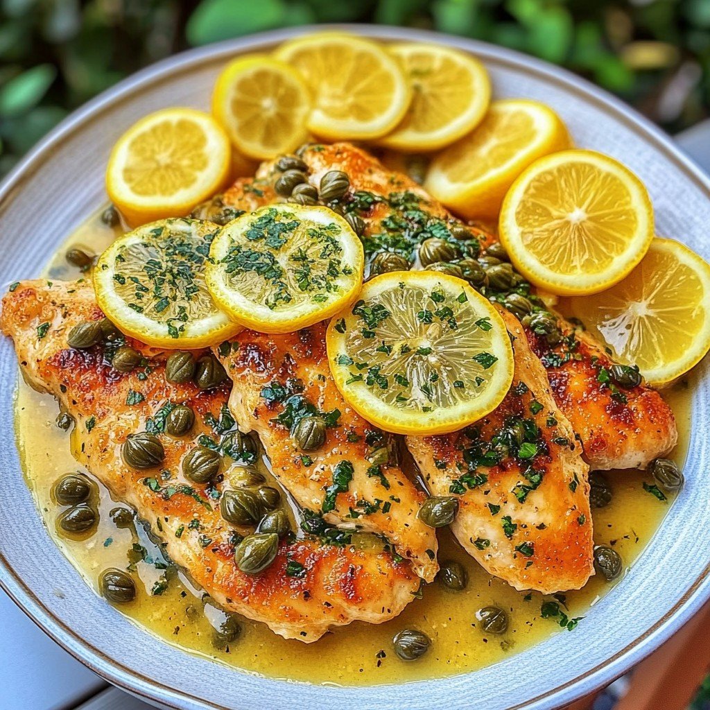 easy chicken picatta recipe for beginners