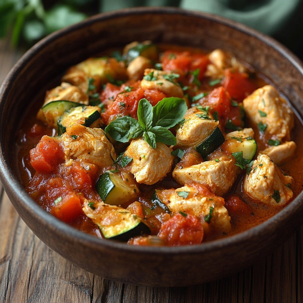 Easy Chicken Zucchini Casserole