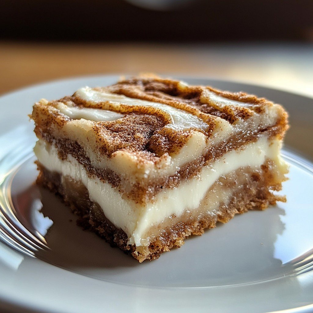 Easy Cinnamon Roll Bliss Bars