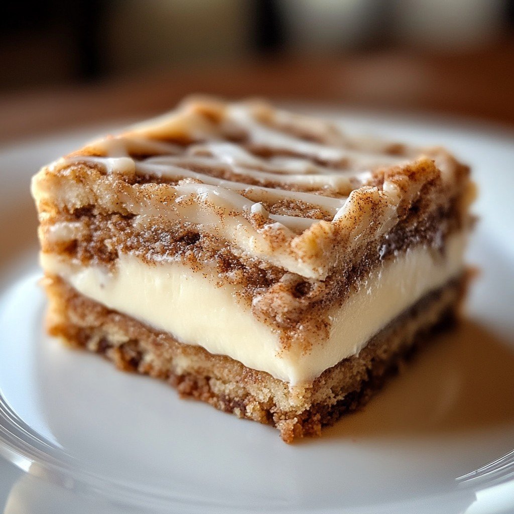 Easy Cinnamon Roll Bliss Bars