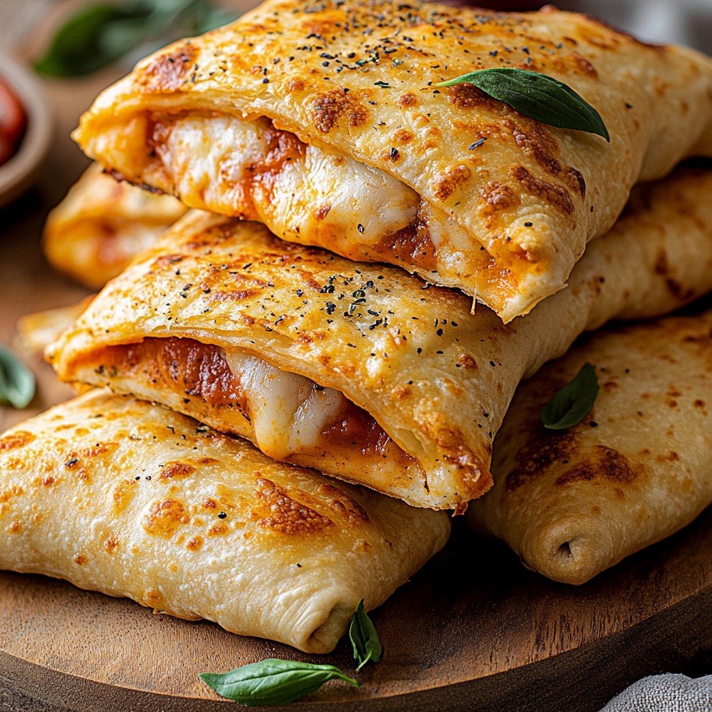 Easy Dessert Pizza Burritos (Oven Baked or Air Fried)