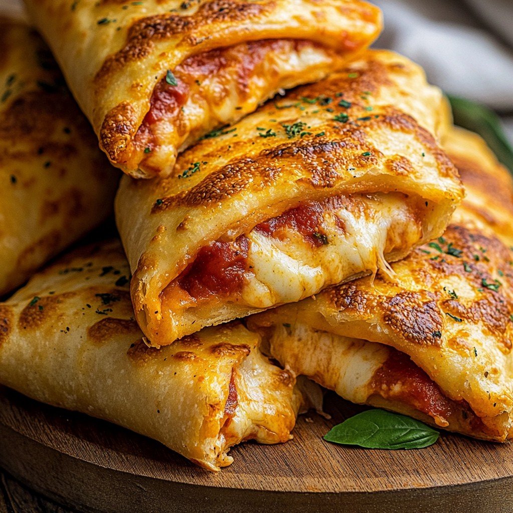 Easy Dessert Pizza Burritos (Oven Baked or Air Fried)