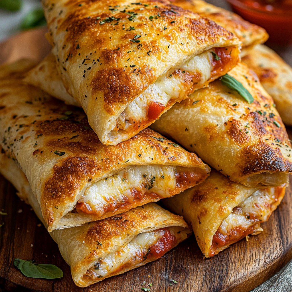 Easy Dessert Pizza Burritos (Oven Baked or Air Fried)