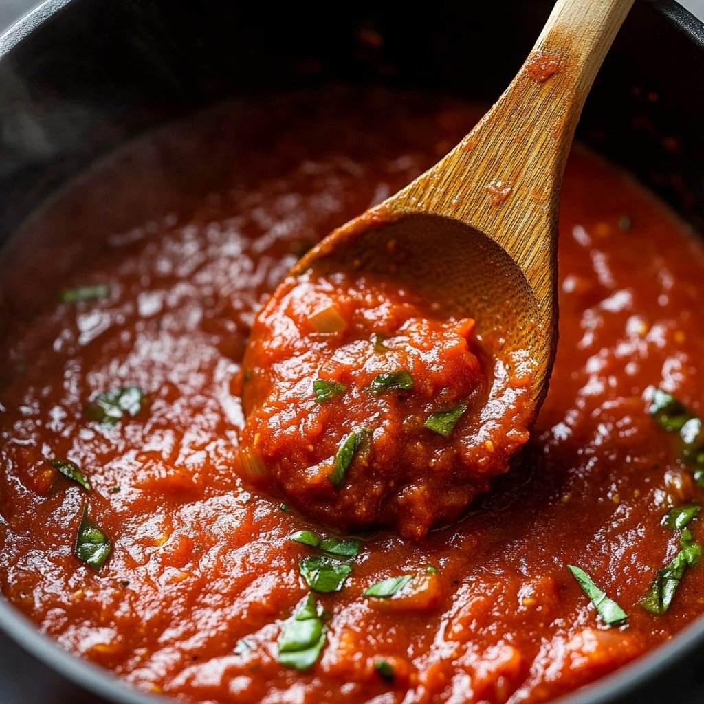 Easy Homemade Tomato Sauce.