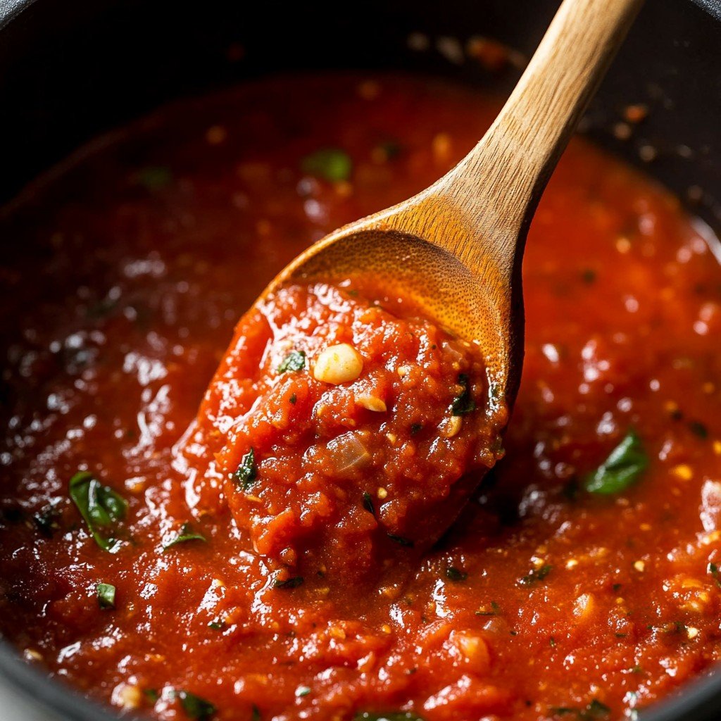 Easy Homemade Tomato Sauce.