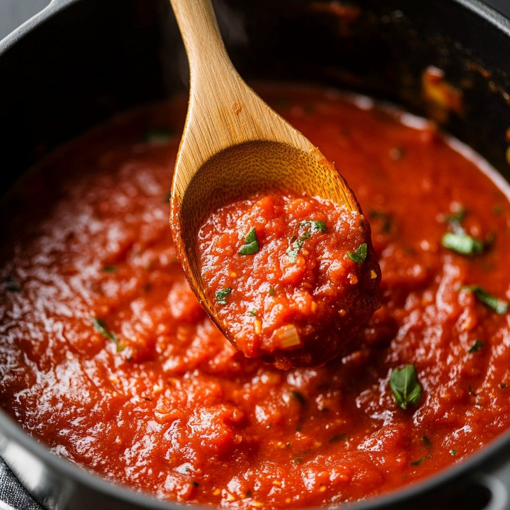 Easy Homemade Tomato Sauce.