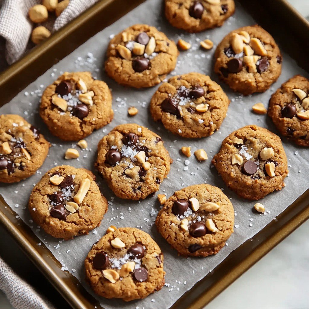 Flourless Peanut Butter Banana Cookies