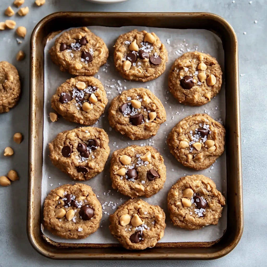 Flourless Peanut Butter Banana Cookies