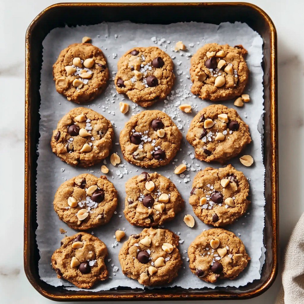 Flourless Peanut Butter Banana Cookies