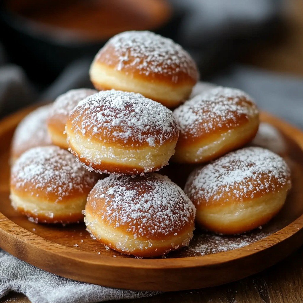 Fluffy Nutella Bombs