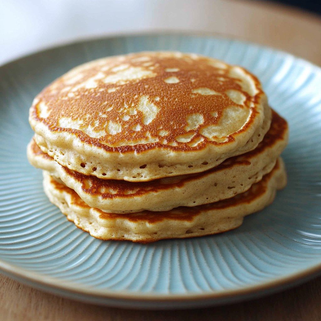 Fluffy Oatmeal Pancakes Easy Breakfast Recipe