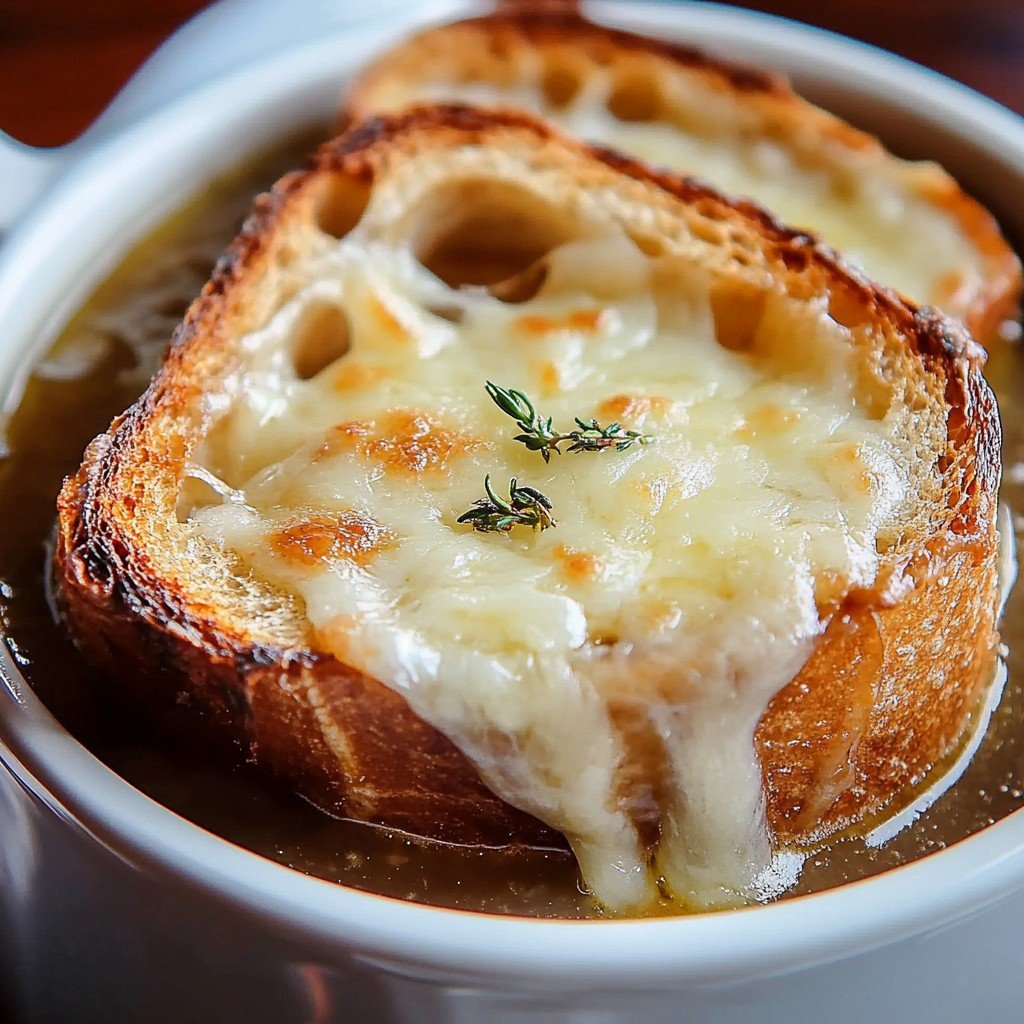 French Onion Soup Cozy Classic