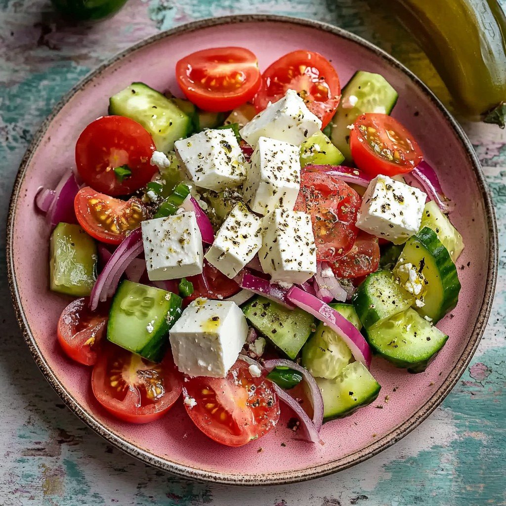 Gluten-Free Horiatiki Greek Salad