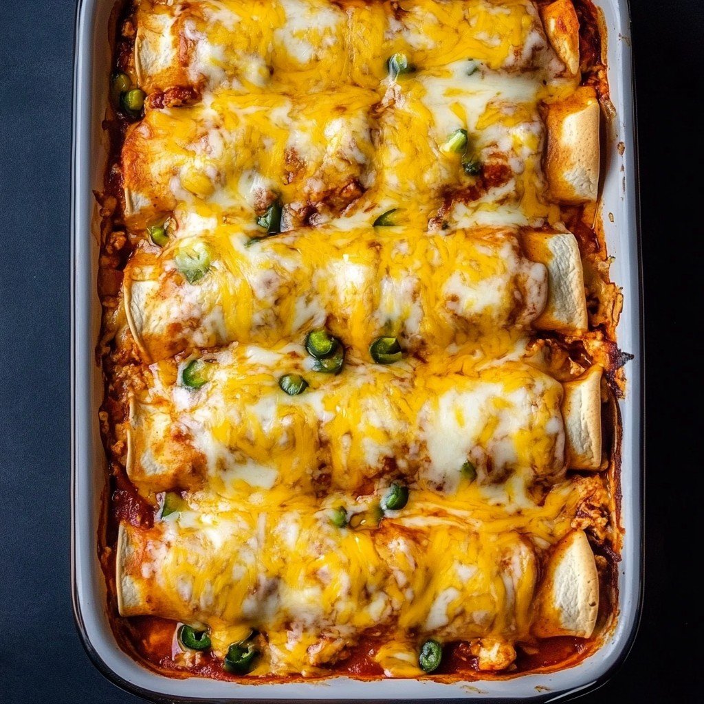 Healthy Chicken Enchiladas