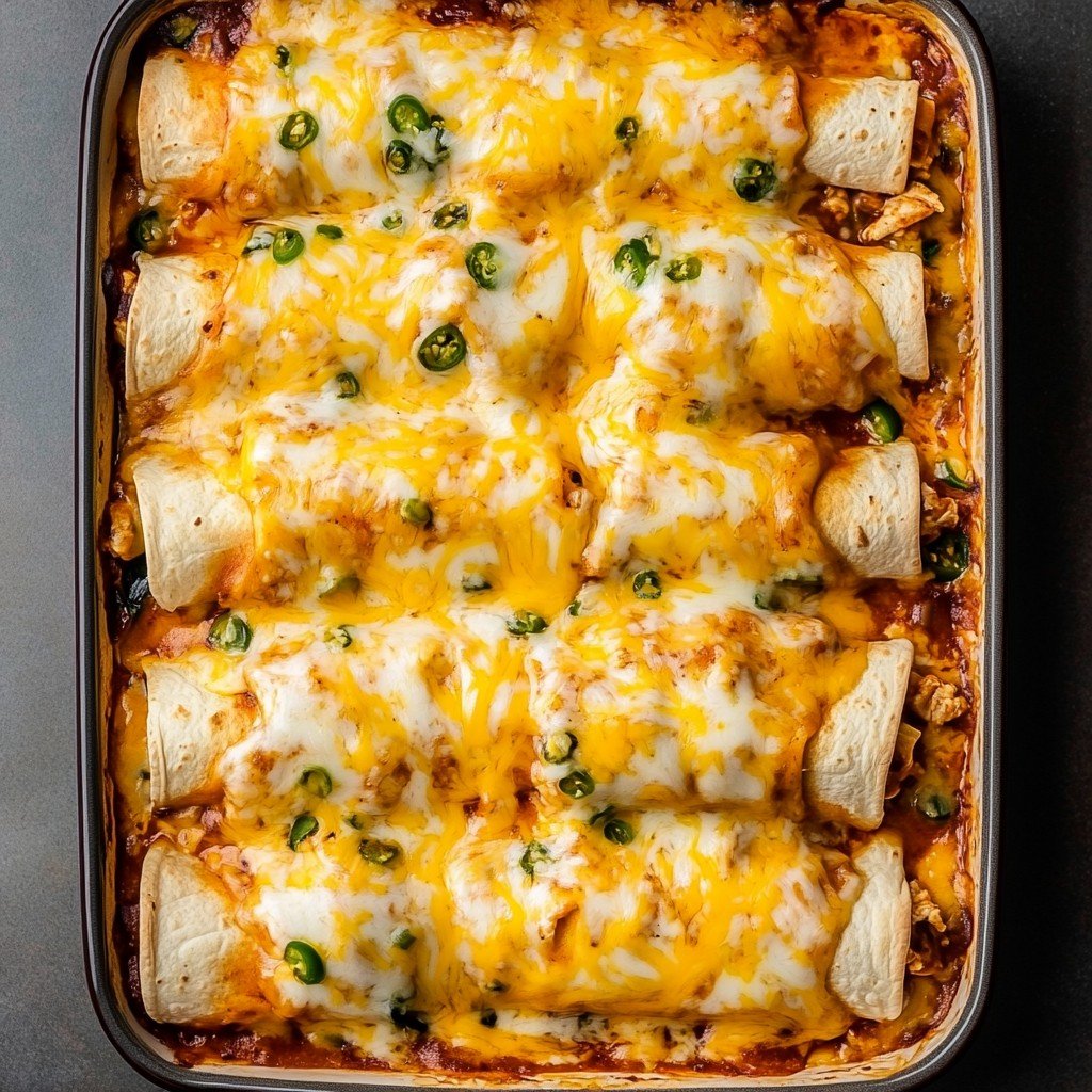 Healthy Chicken Enchiladas