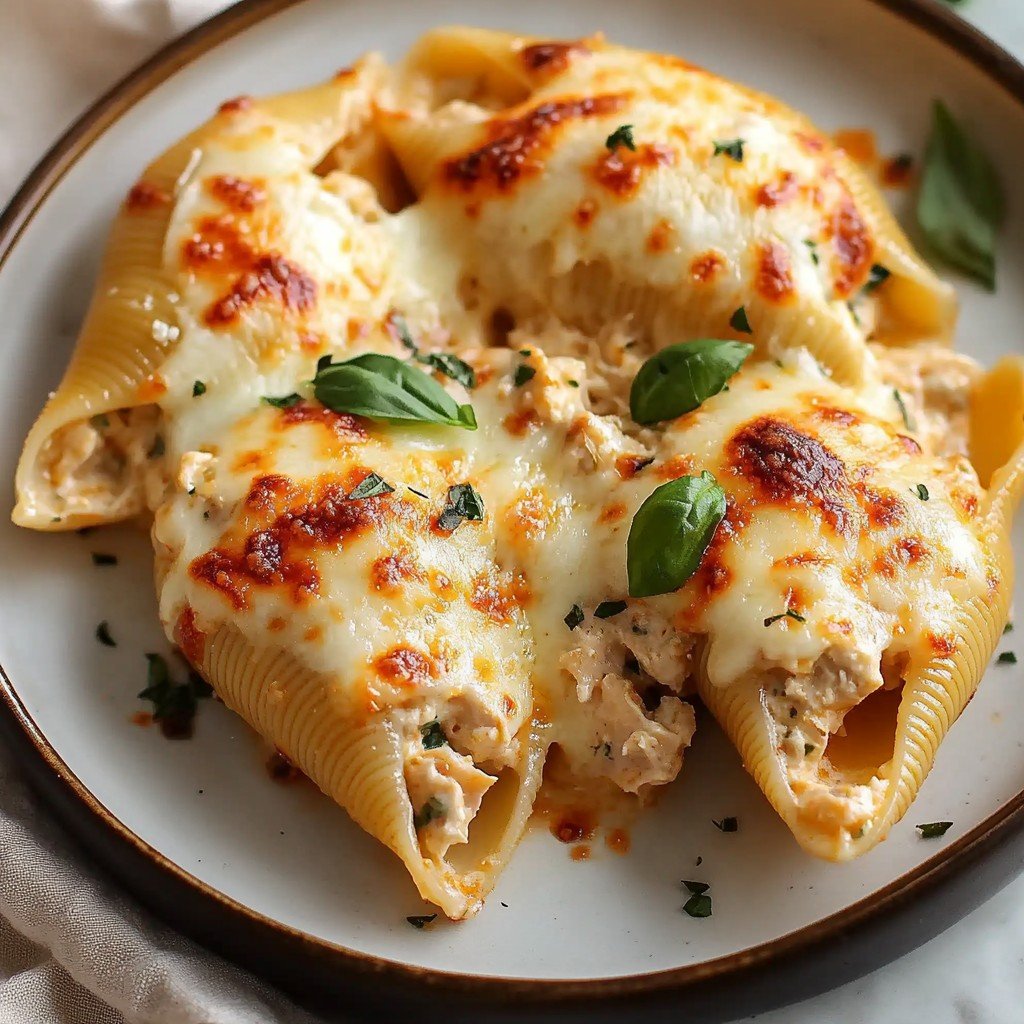 Hearty Marry Me Chicken Stuffed Shells