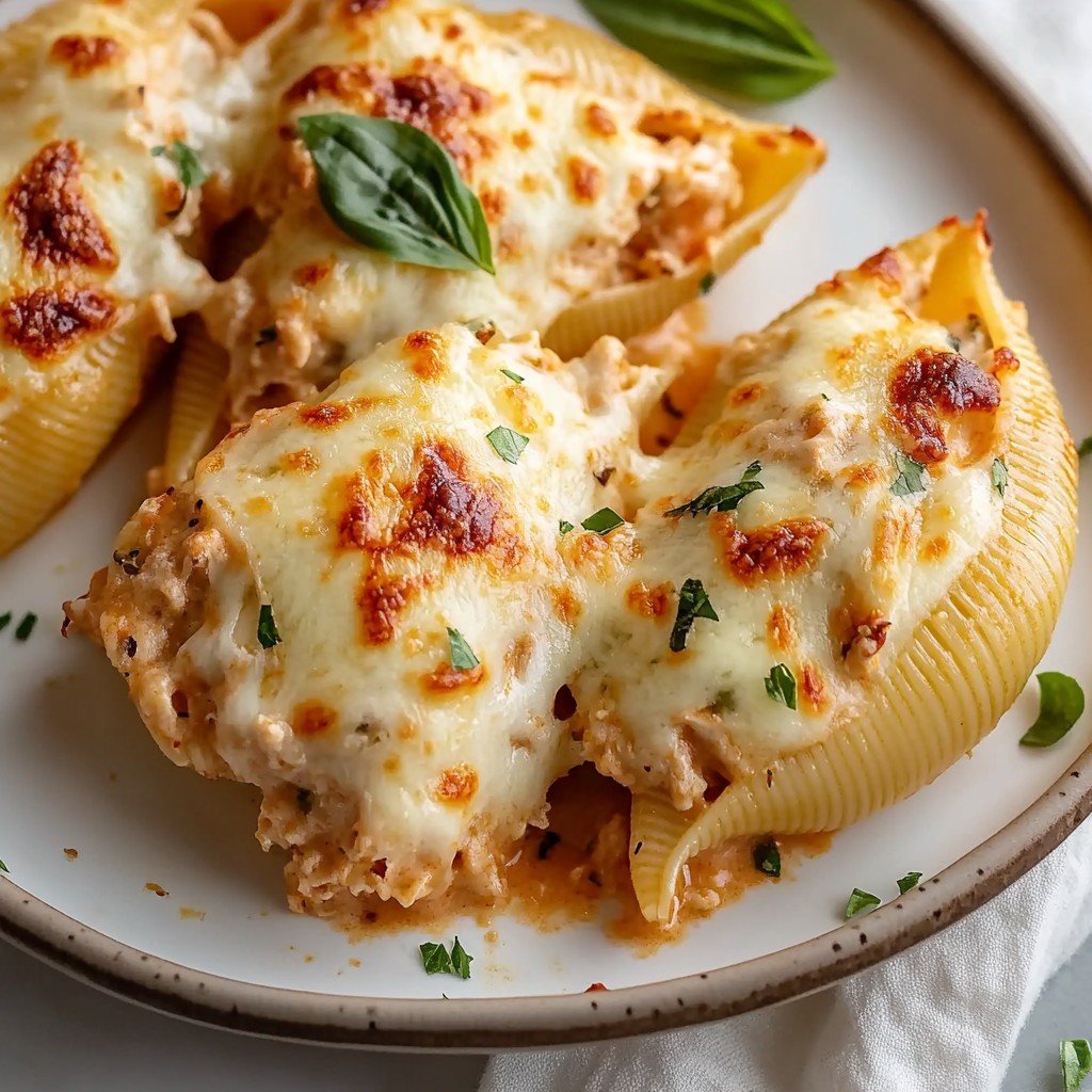 Hearty Marry Me Chicken Stuffed Shells