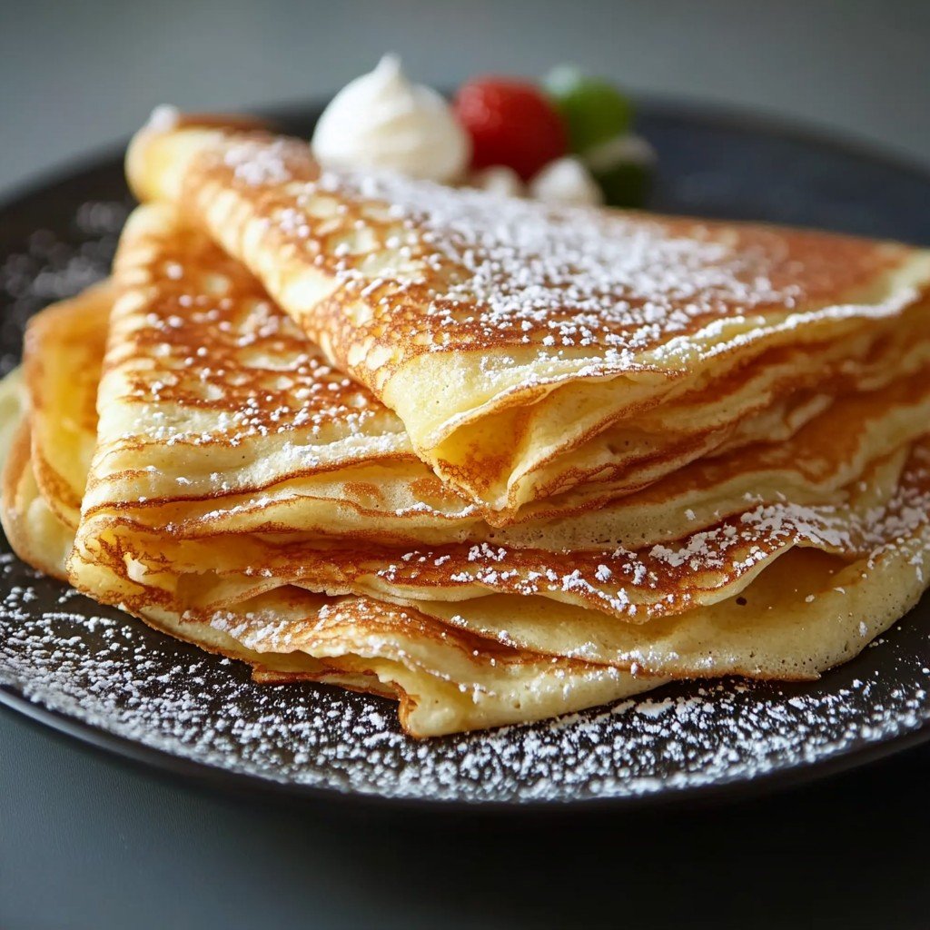 High Protein Cottage Cheese Crepes
