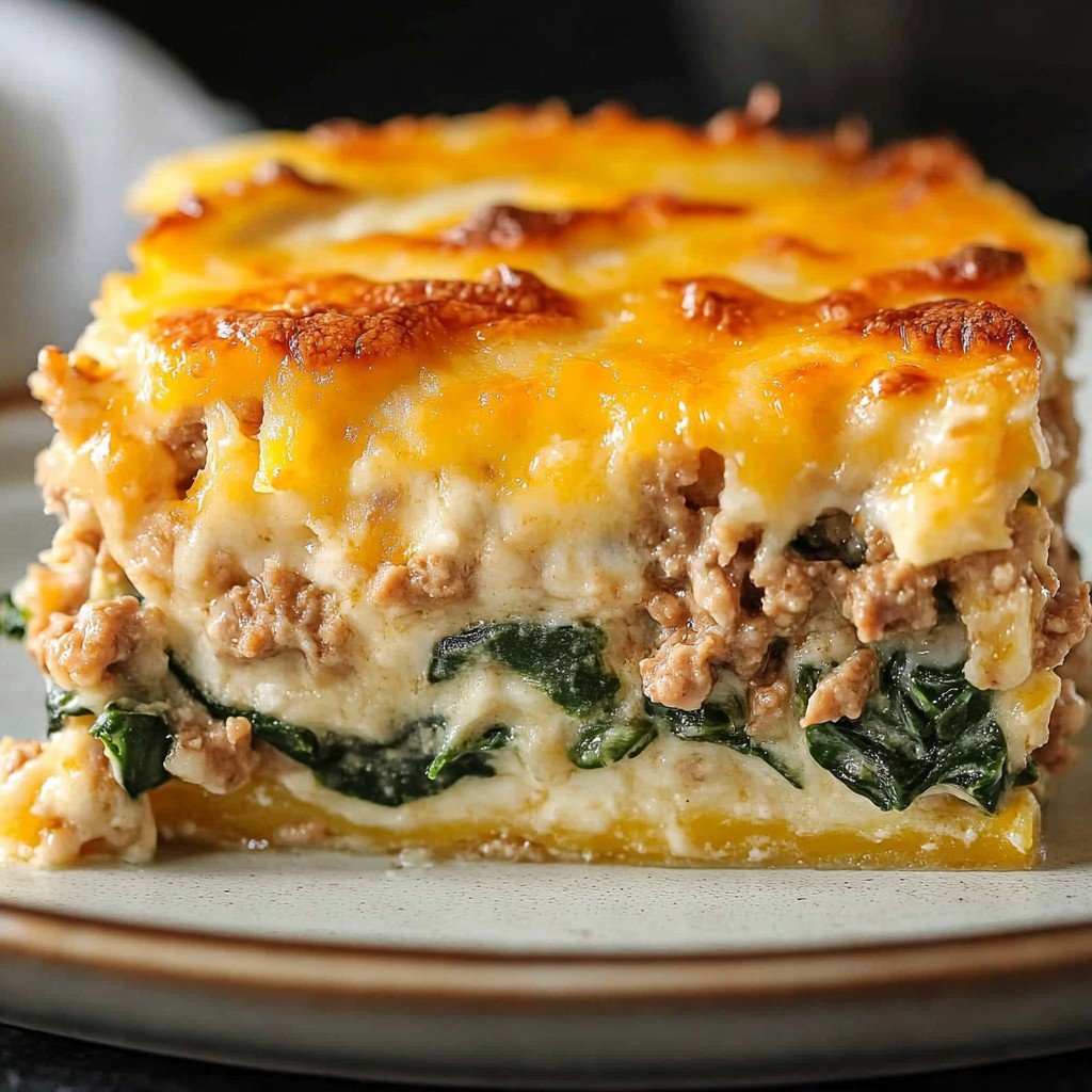 High Protein Ground Turkey Casserole