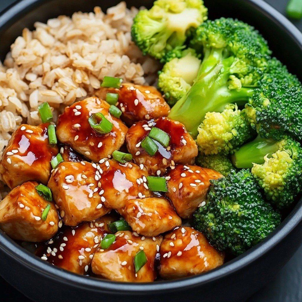High-Protein Teriyaki Chicken Meal Prep Bowl