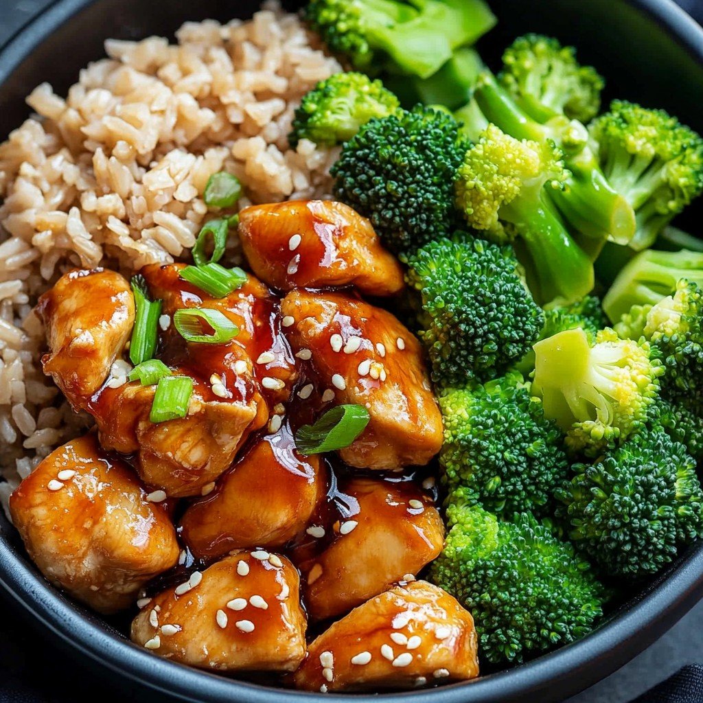 High-Protein Teriyaki Chicken Meal Prep Bowl