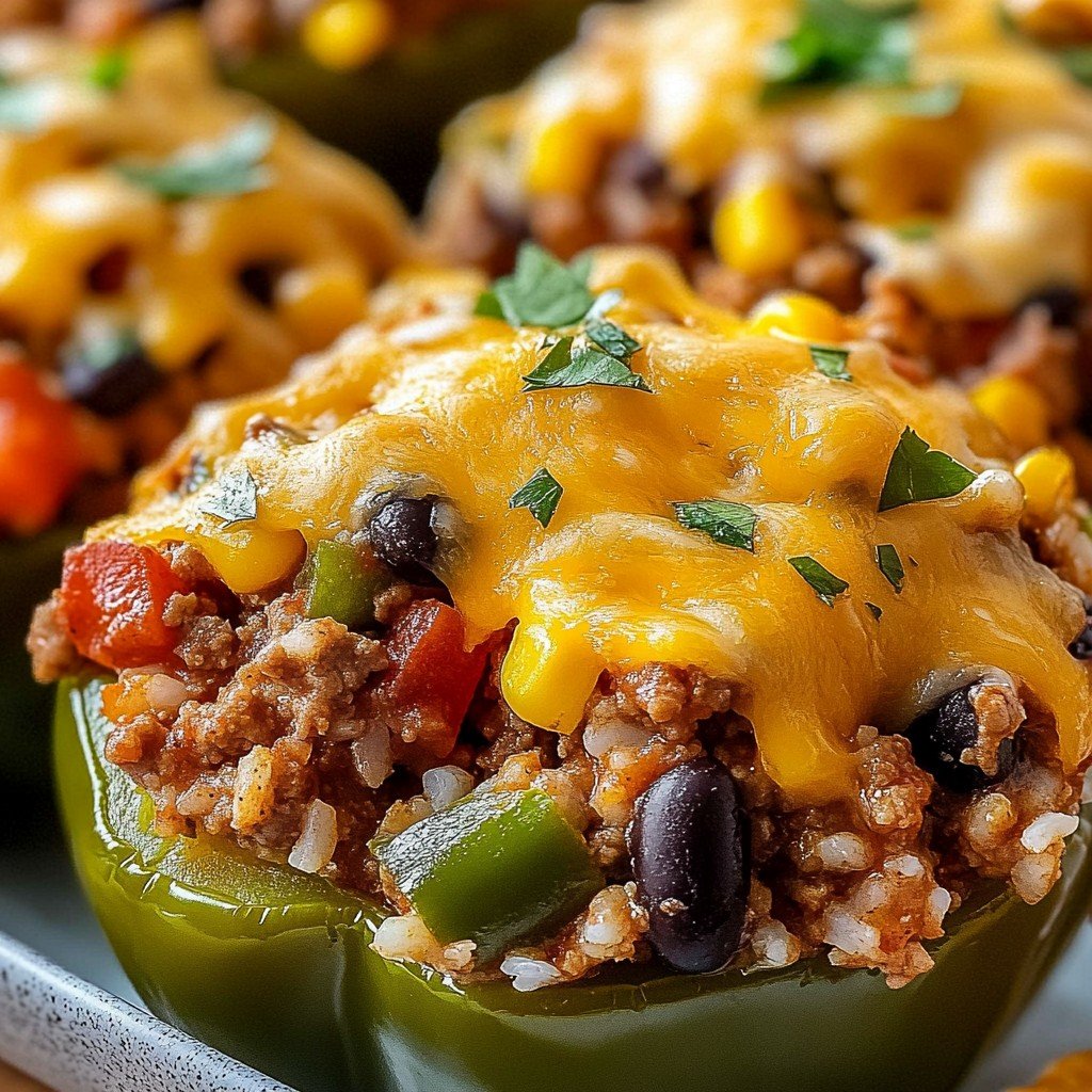 High-Protein Unstuffed Peppers