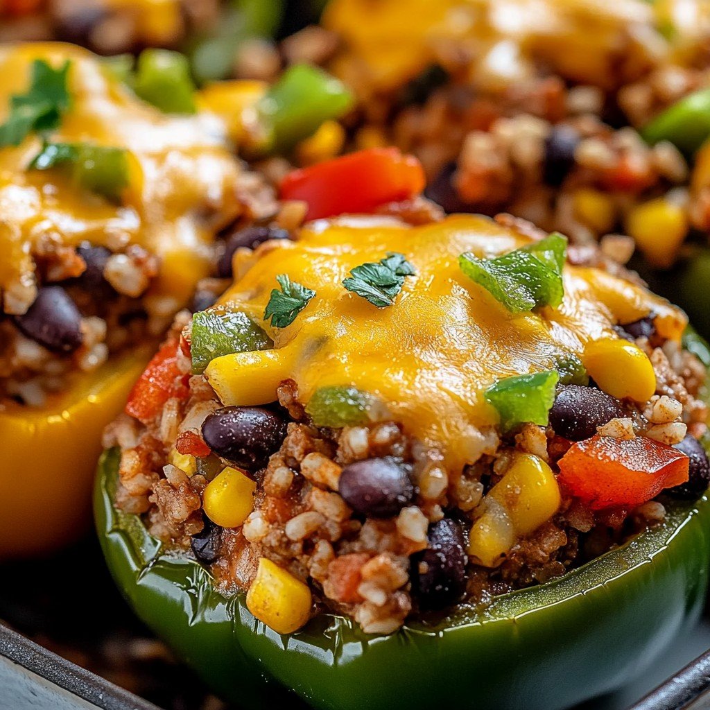 High-Protein Unstuffed Peppers
