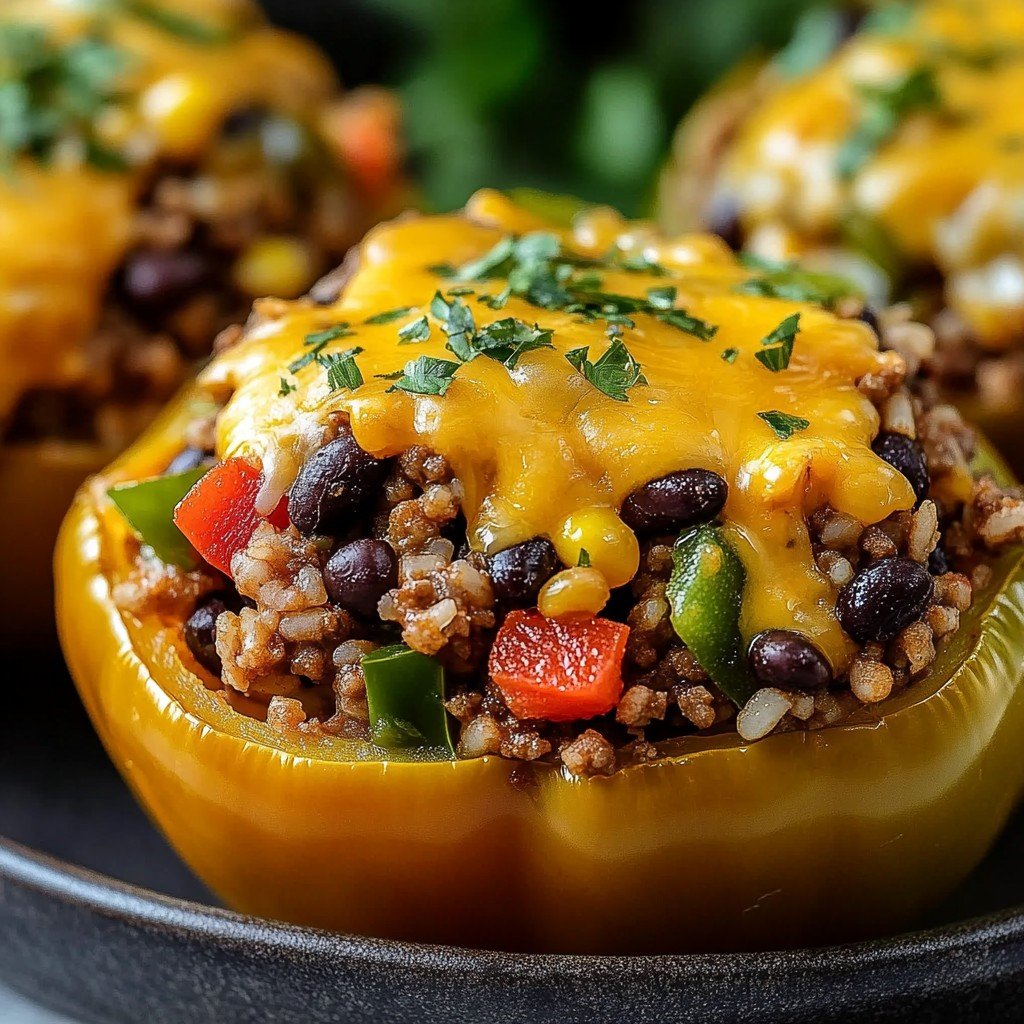 High-Protein Unstuffed Peppers