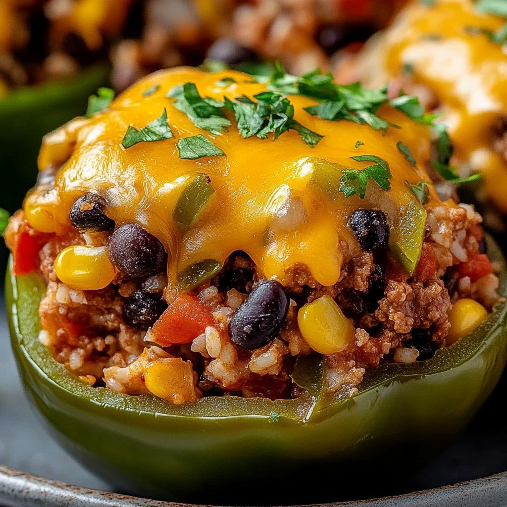High-Protein Unstuffed Peppers