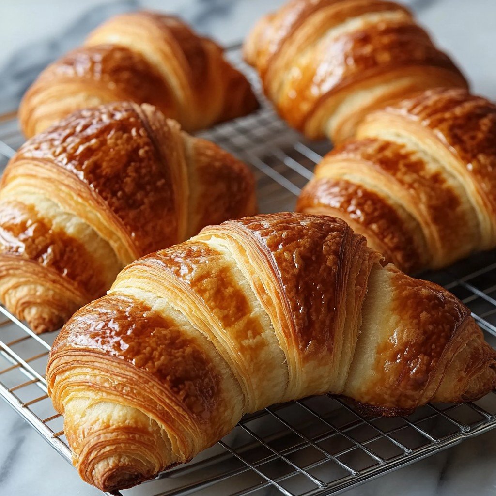 Homemade French Croissants
