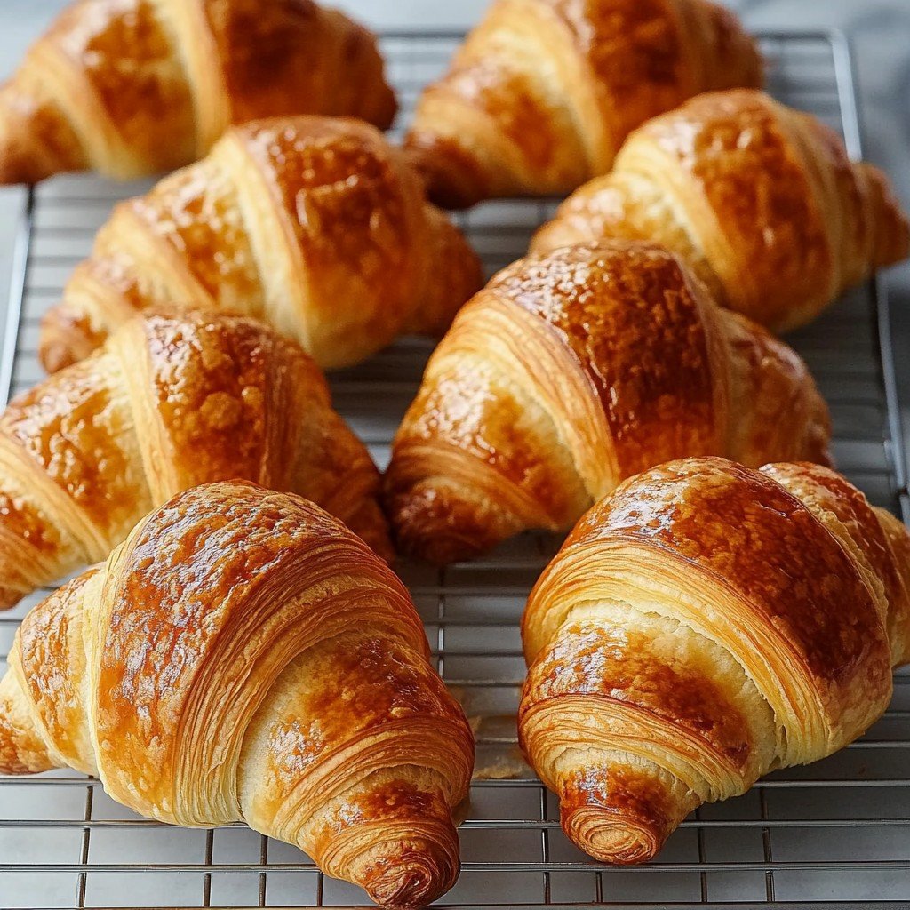 Homemade French Croissants