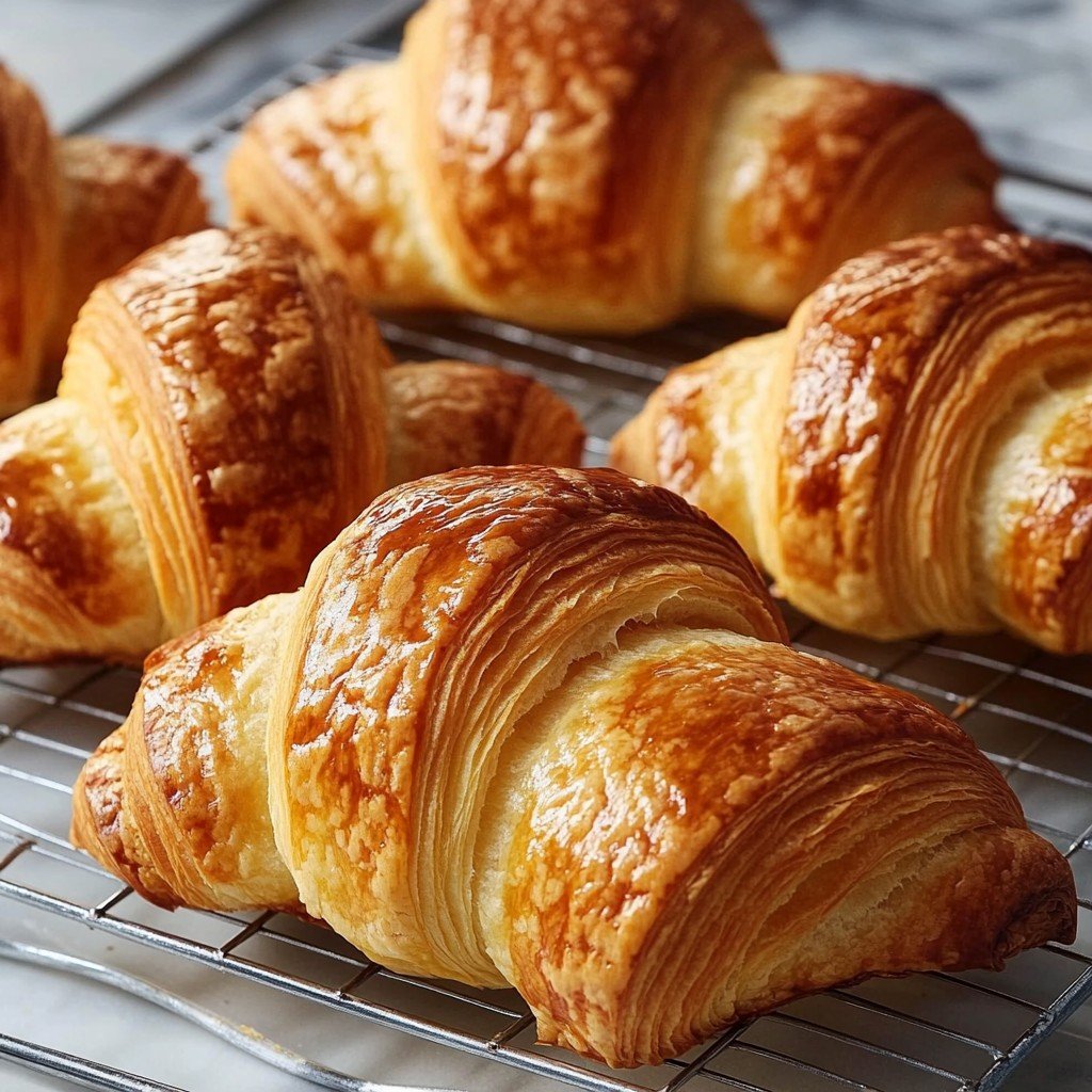 Homemade French Croissants