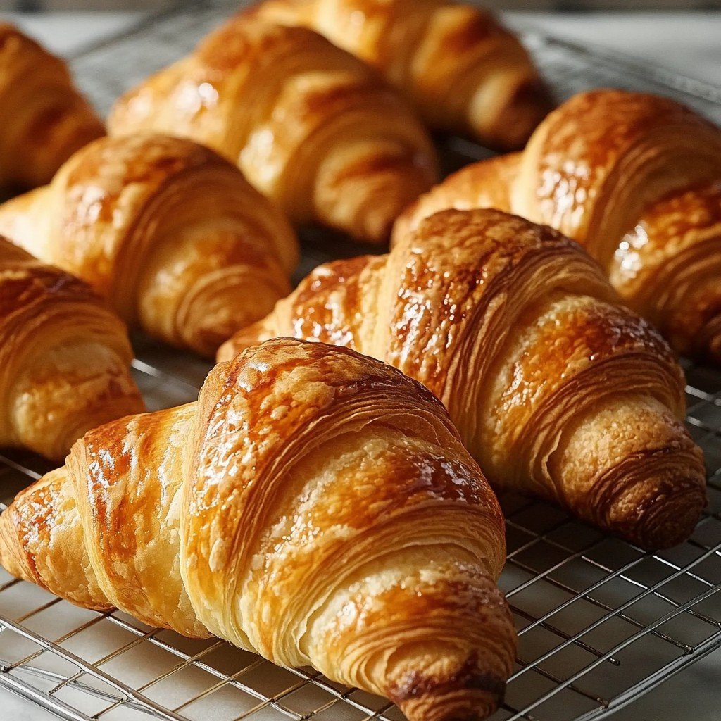 Homemade French Croissants
