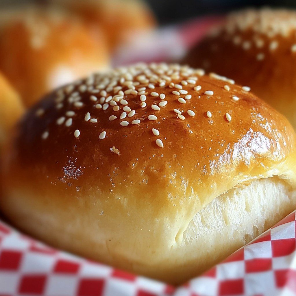 Homemade Hamburger Buns