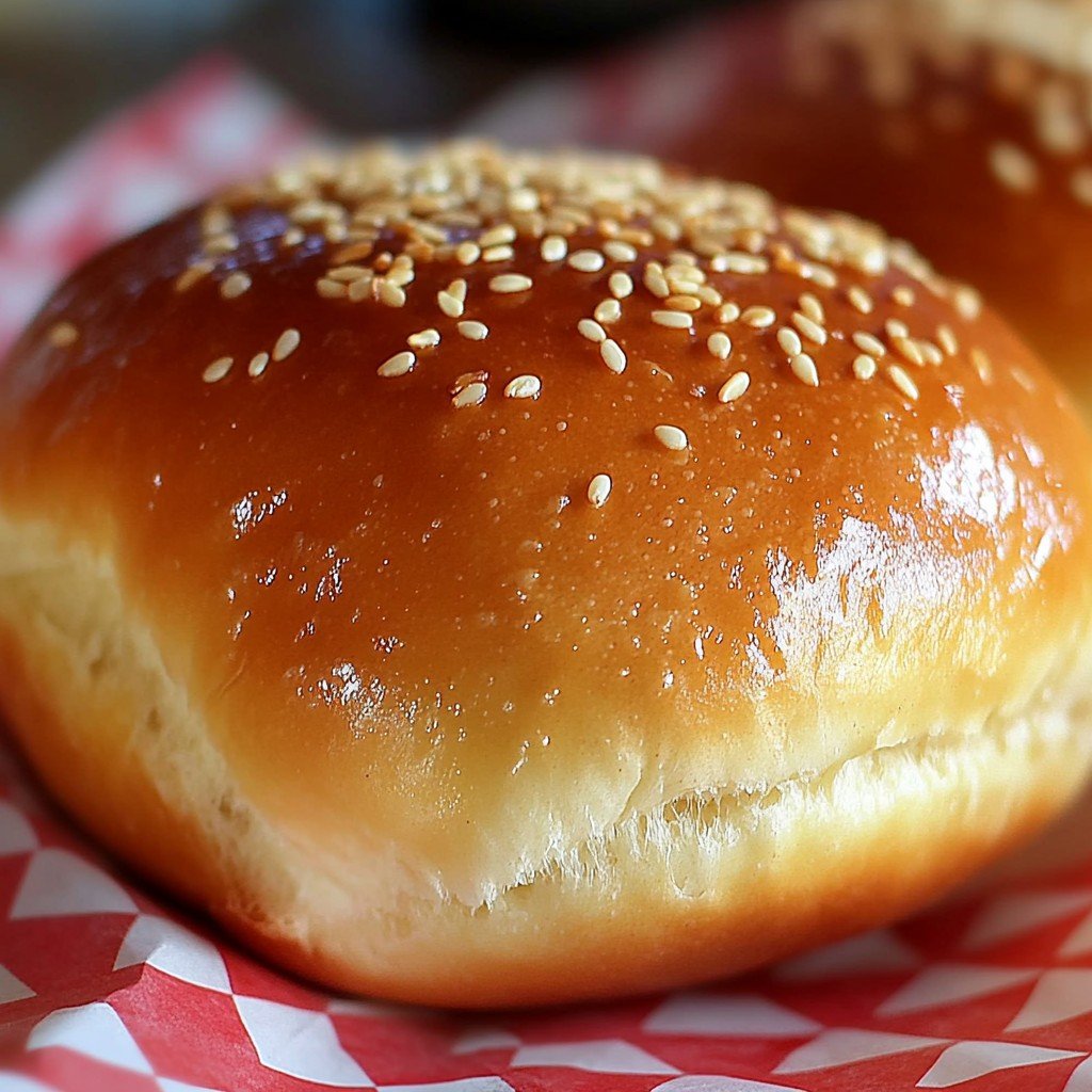 Homemade Hamburger Buns